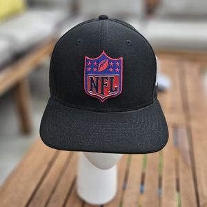 NFL Draft Hat Metal Logo